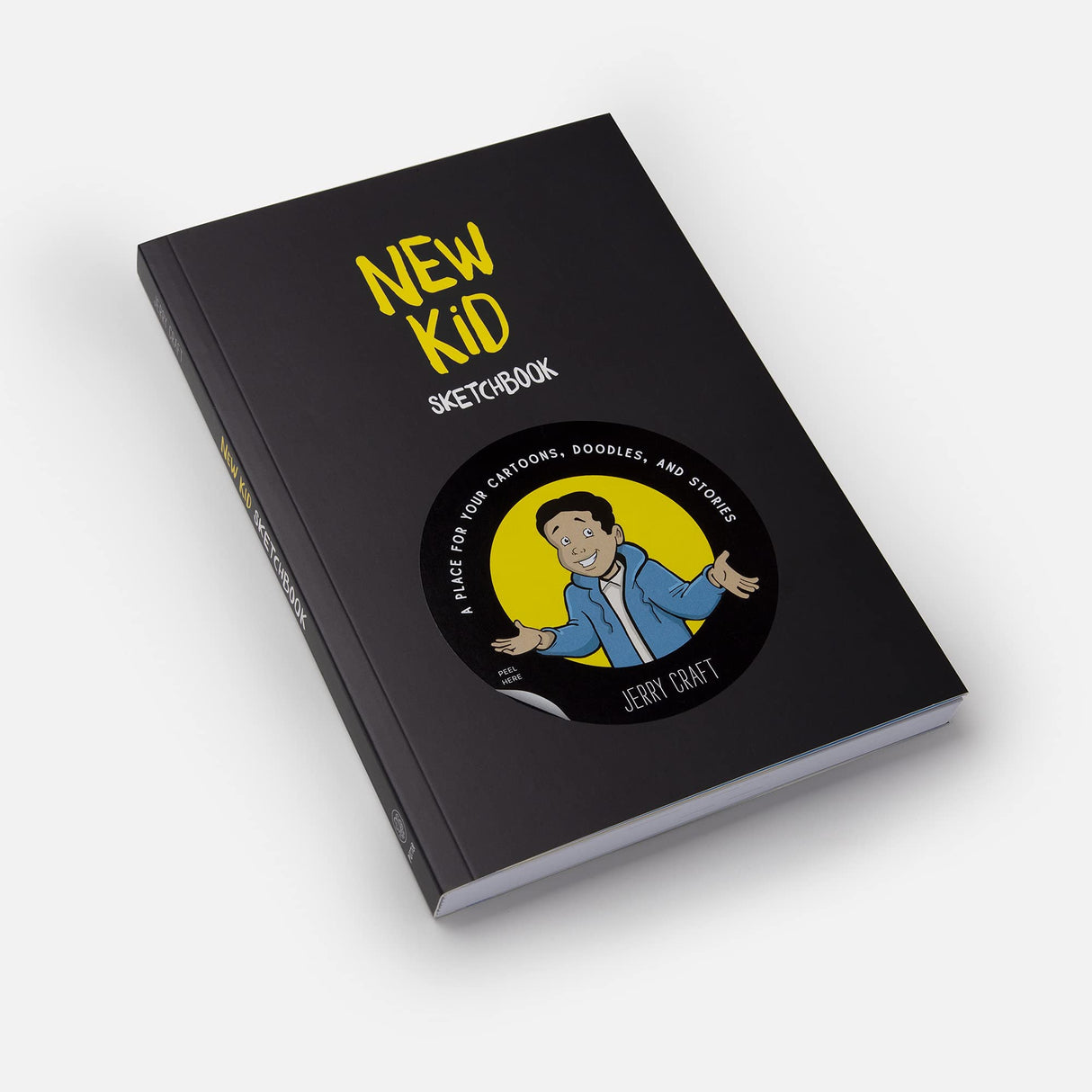 New Kid Sketchbook: A Place for Your Cartoons, Doodles, and Stories - Retail Maharaj