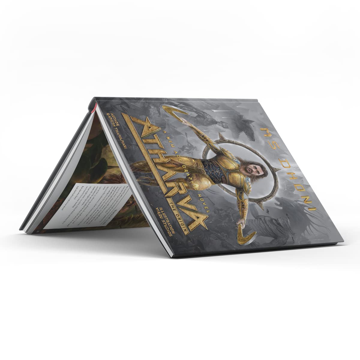 Atharva - The Origin (A New Age Graphic Novel) featuring MS Dhoni - Retail Maharaj