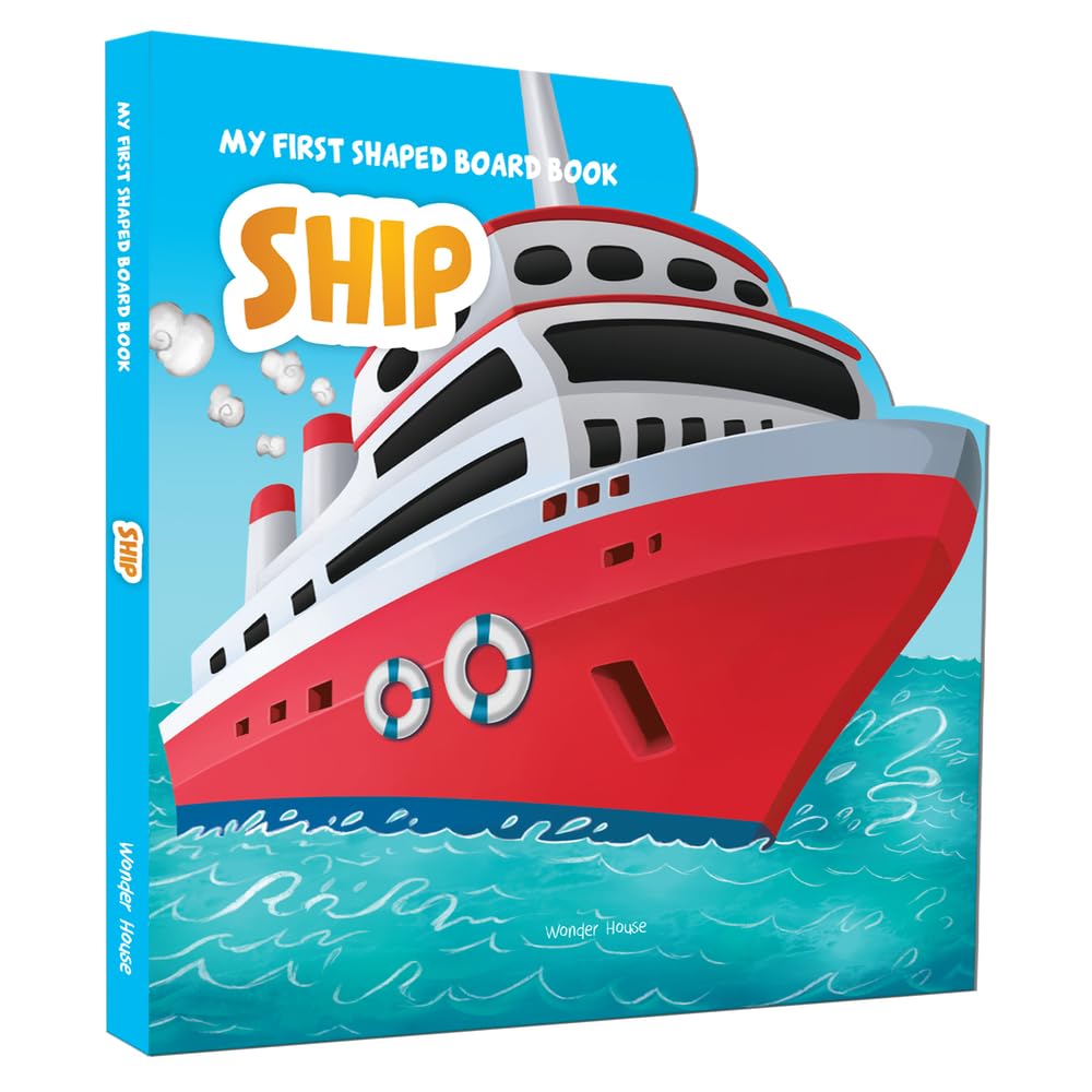 My First Shaped Board Books For Children: Transport - Ship - Retail Maharaj