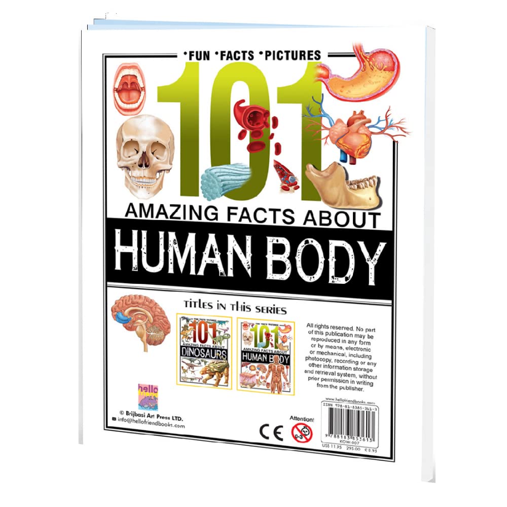 Hello Friend 101 Facts Human Body - Retail Maharaj