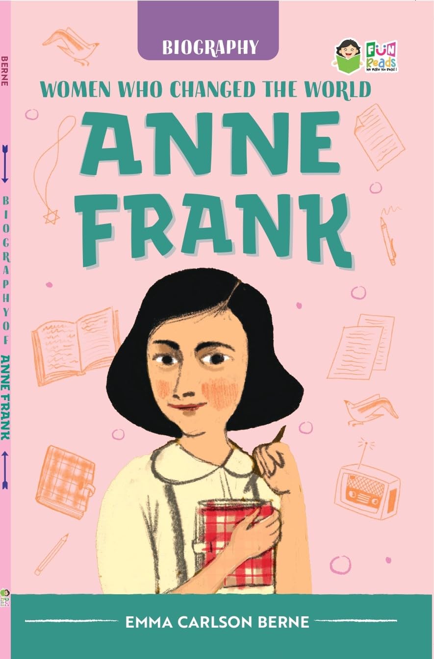 FUN READS : WOMEN WHO CHANGED THE WORLD (MALALA YOUSAFZAI, ANNE FRANK, PRINCESS DIANA, KAMALA HARRIS) - Retail Maharaj