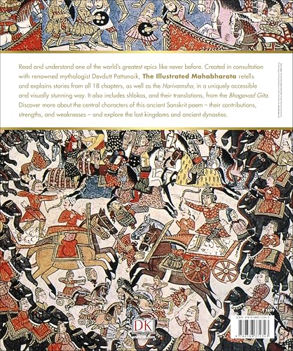 The Illustrated Mahabharata: The Definitive Guide to India’s Greatest Epic | Complete Retelling with the Bhagavad Gita, Hindu Mythology & Collector’s Gift Edition - Retail Maharaj
