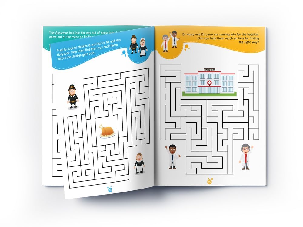 Mazes : First Fun Activity Books For Kids - Retail Maharaj