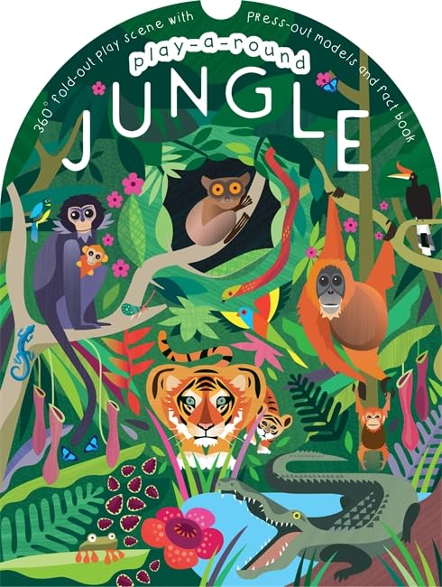Play-a-round Jungle (Carousel Book & Models) - Retail Maharaj