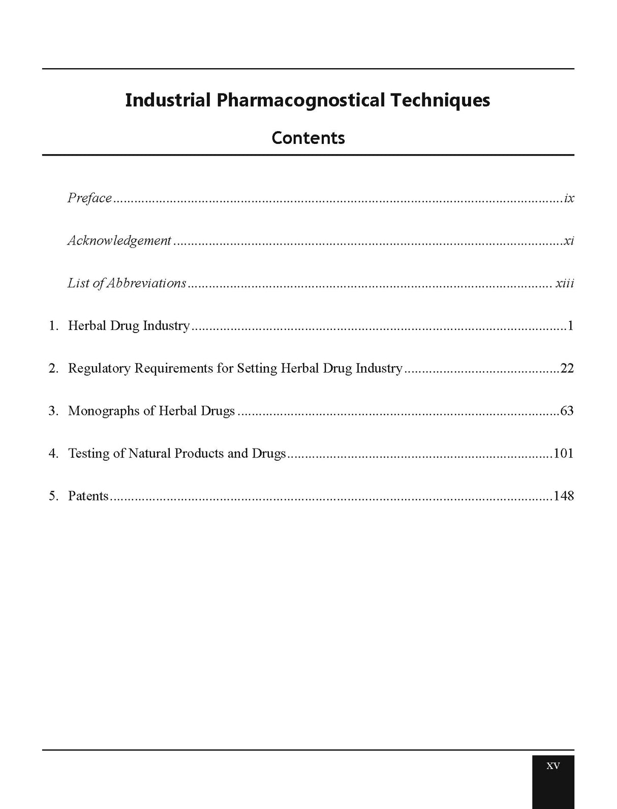 Industrial Pharmacognostical Techniques for the Students of M.Pharm 1st Semester (First Edition, 2025) - Retail Maharaj