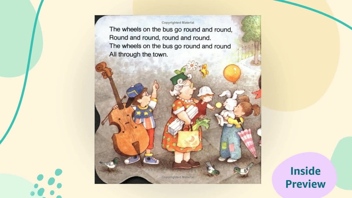 Wheels on the Bus (Pudgy Board Books) - Retail Maharaj