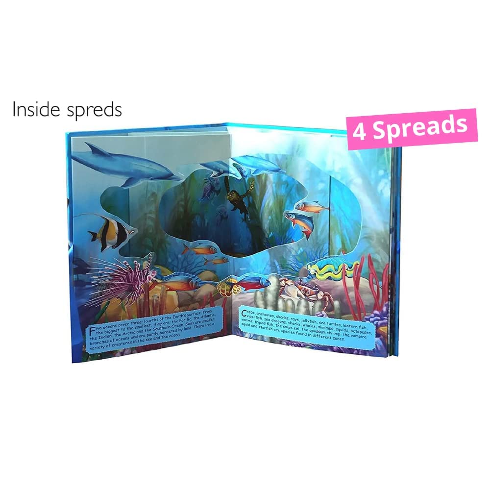 Hello Friend Under The Ocean 3d Carousel Pop-Up Book - Retail Maharaj