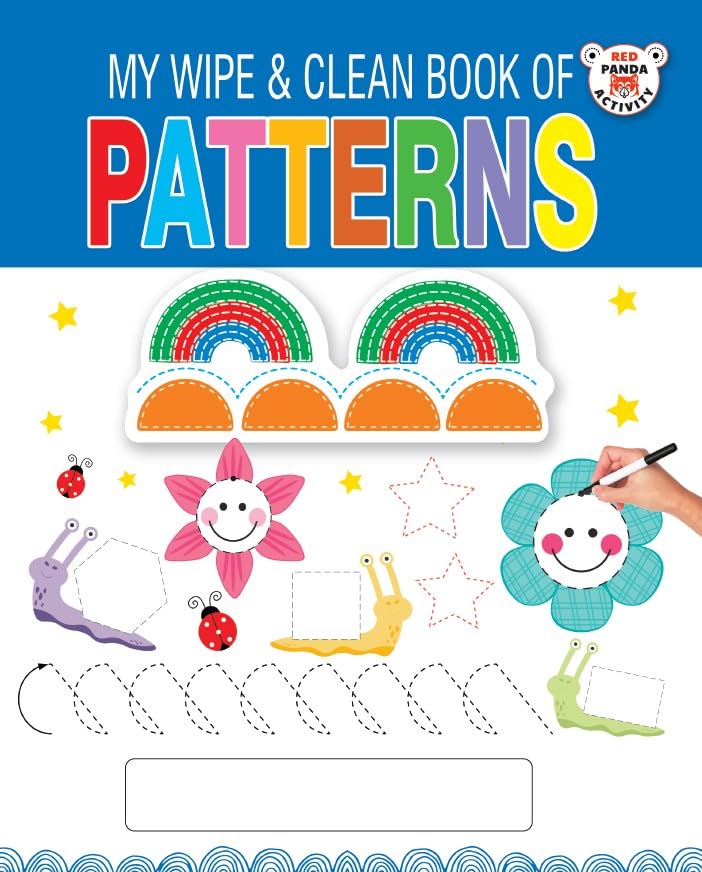 My Wipe & Clean Book of Patterns - Retail Maharaj