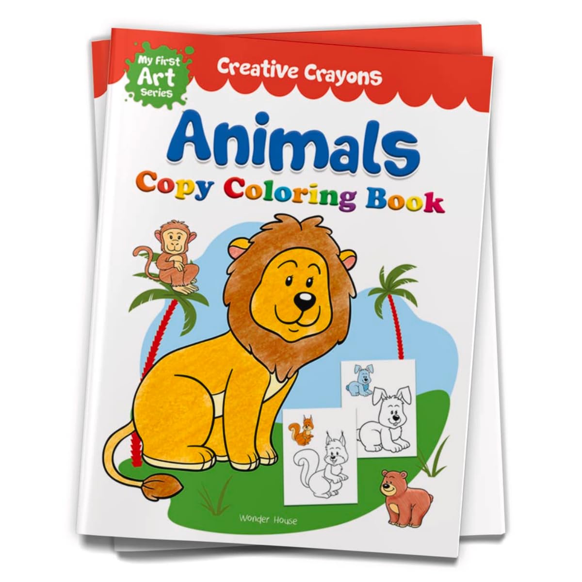 Colouring Book of Animals: Creative Crayons Series - Crayon Copy Colour Books - Retail Maharaj