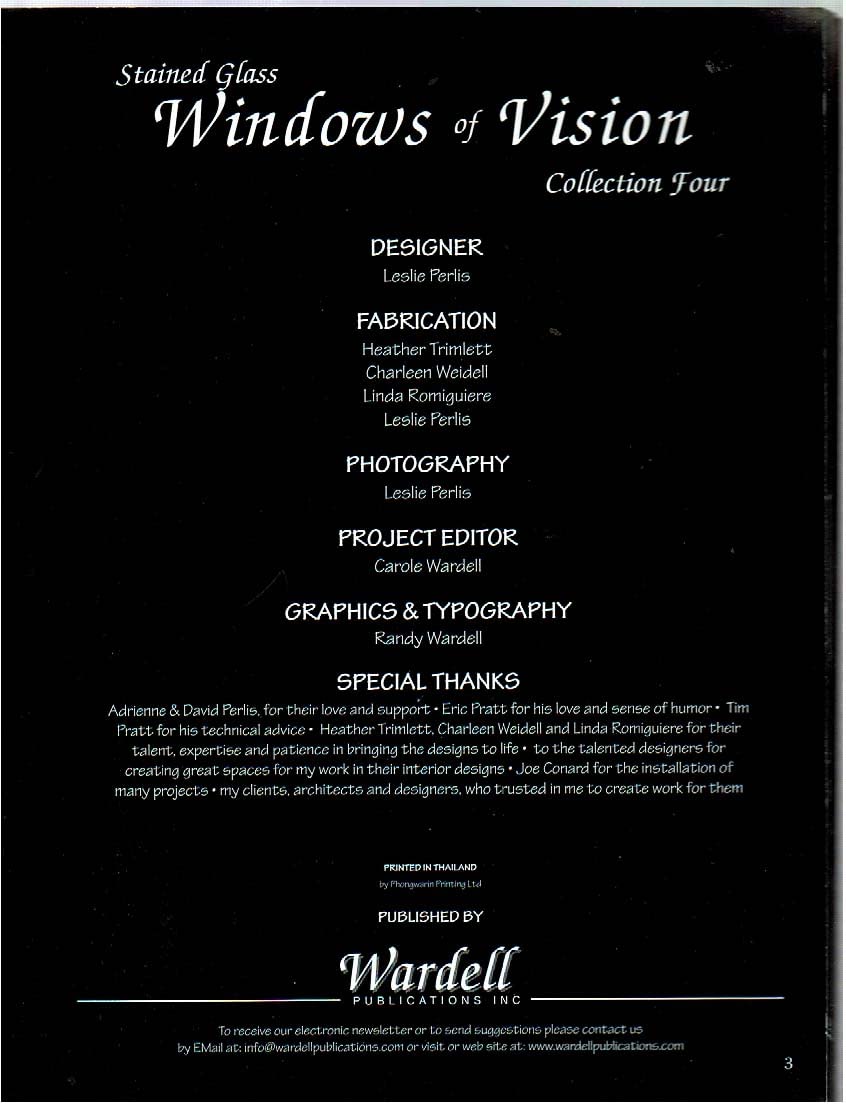 Stained Glass Windows of Vision: Collection Four: 4 (Studio Designer) - Retail Maharaj