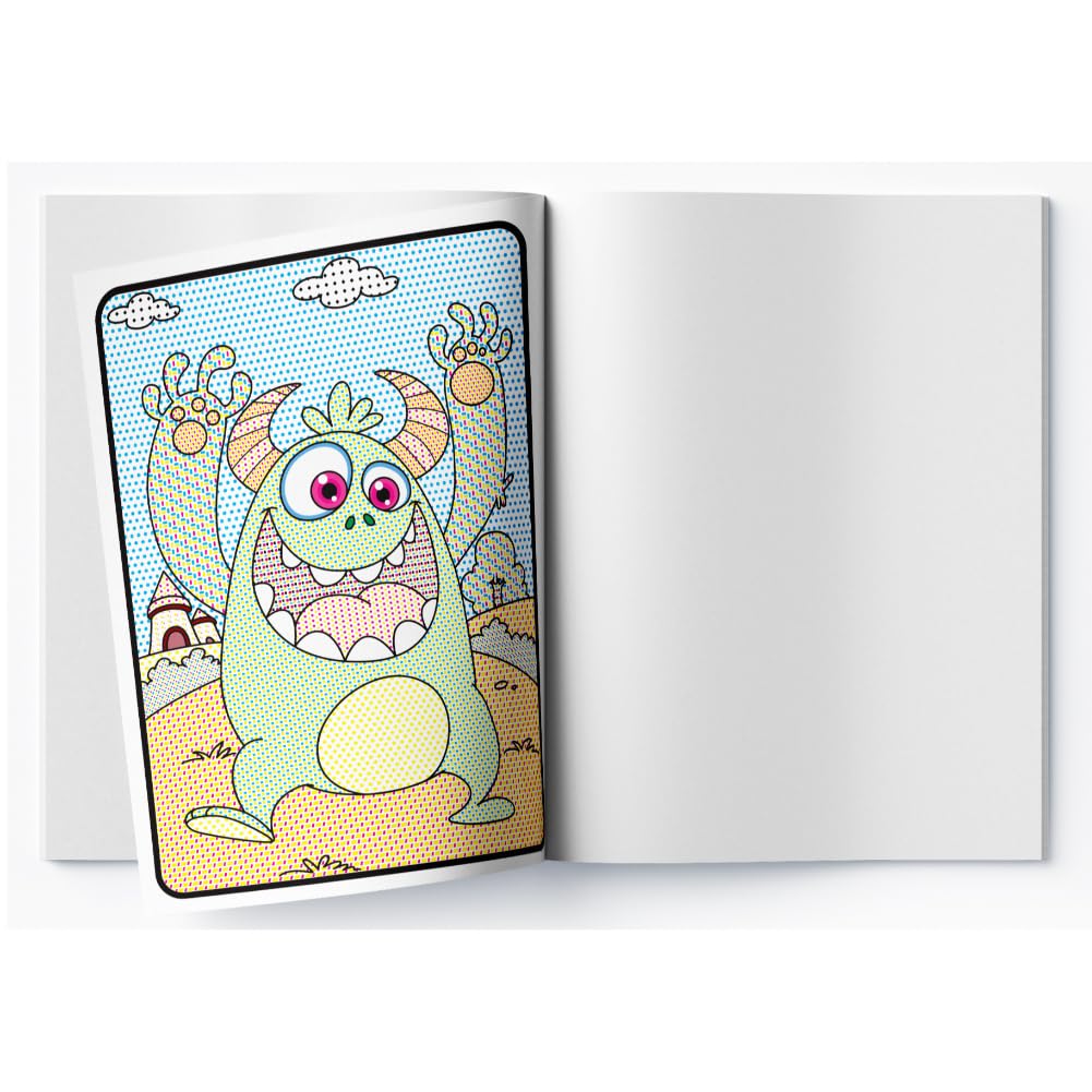 Paint with Water: Play with Monsters Spooky and silly monster scenes come alive with water! | Easy, mess-free painting | Ages 3–6 | 1+ Hour of Fun and Imagination - Retail Maharaj