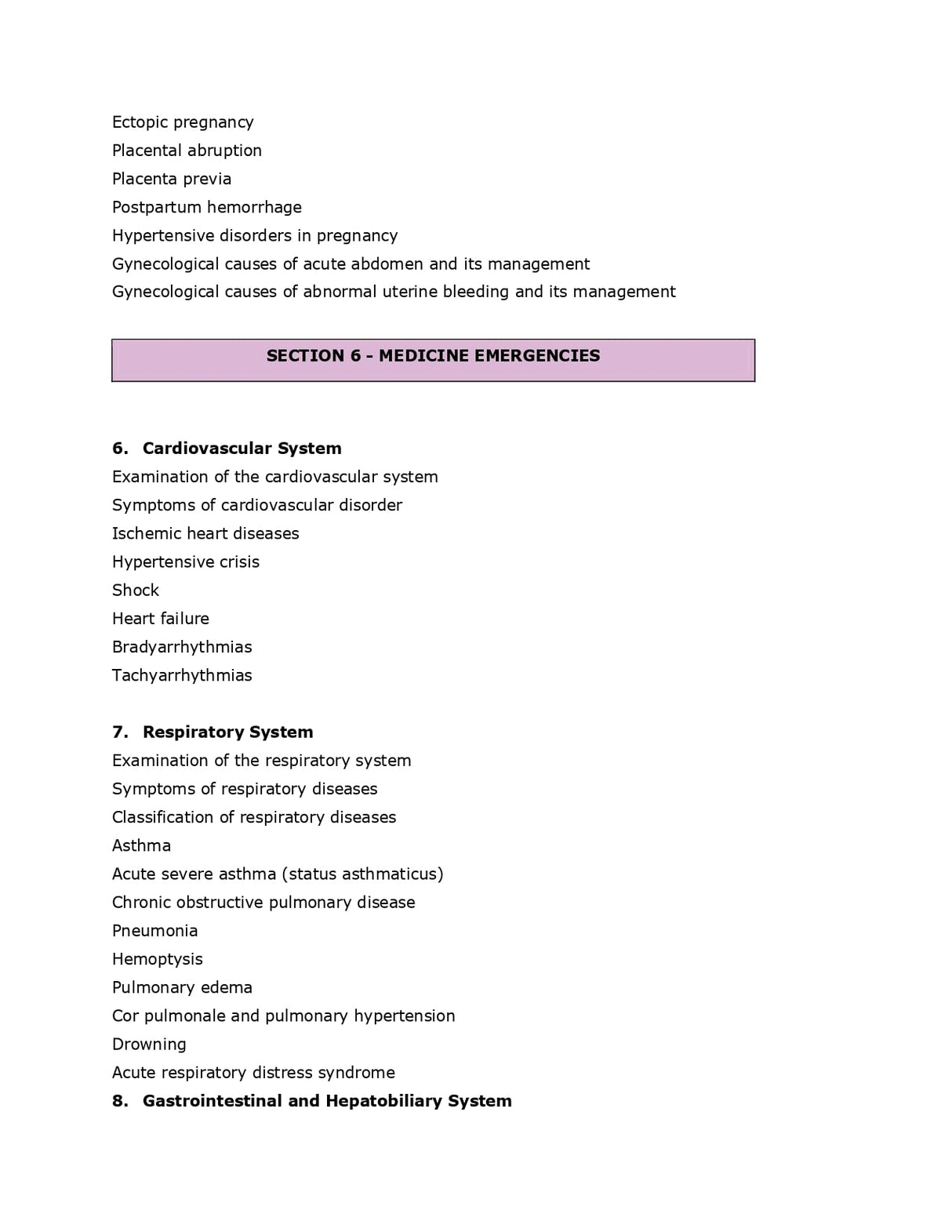Common Medical Emergencies - Retail Maharaj