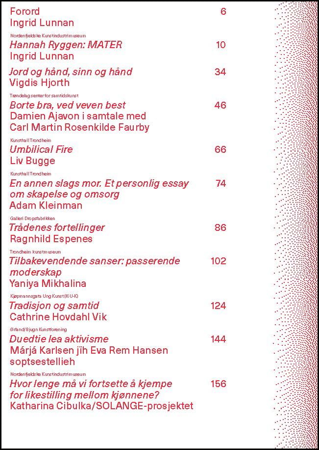 Hannah Ryggen Triennale 2025: Mater - Retail Maharaj