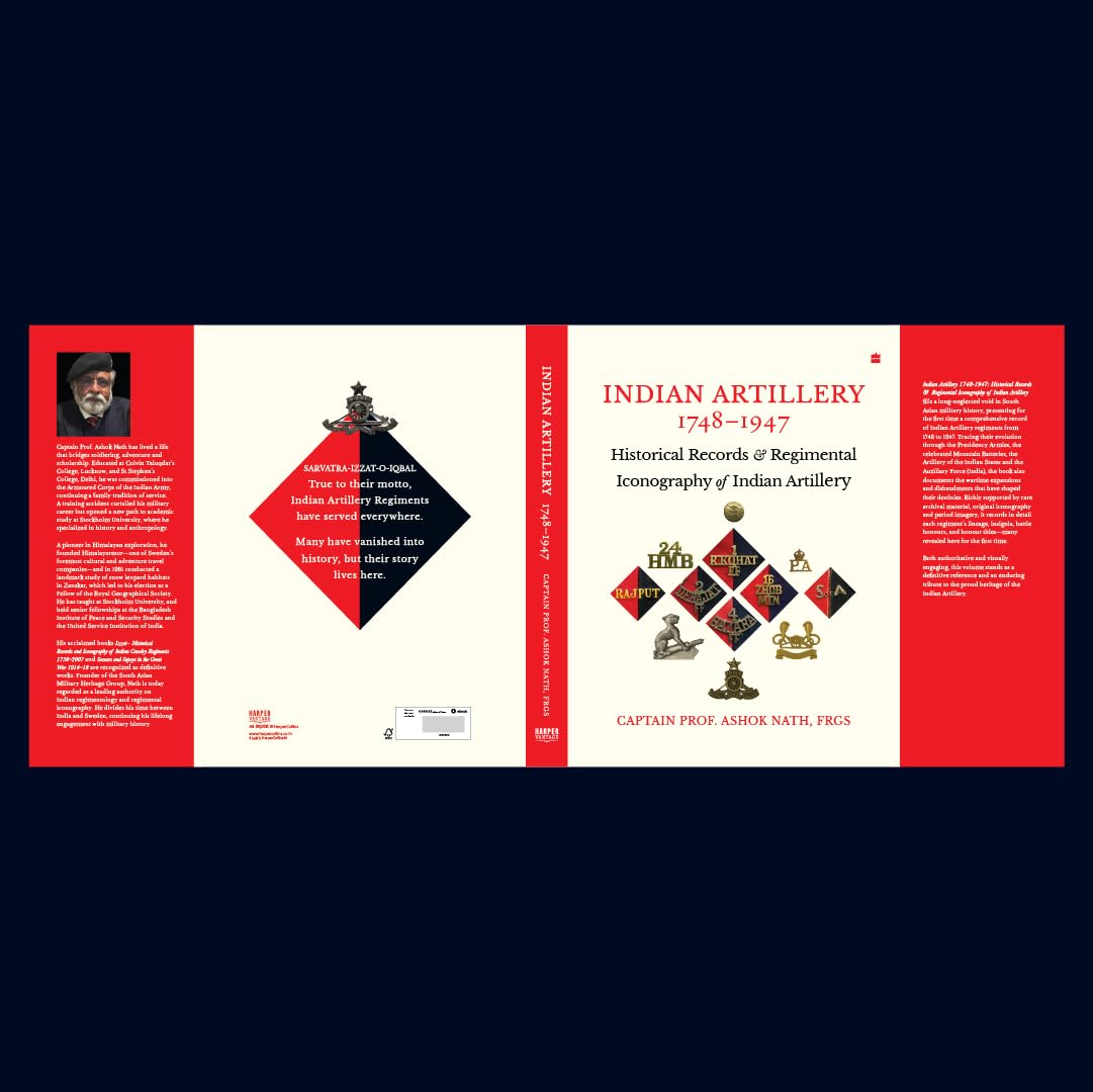 Indian ARTILLERY 1748-1947: Historical Records and Regimental Iconography of Indian Artillery - Retail Maharaj