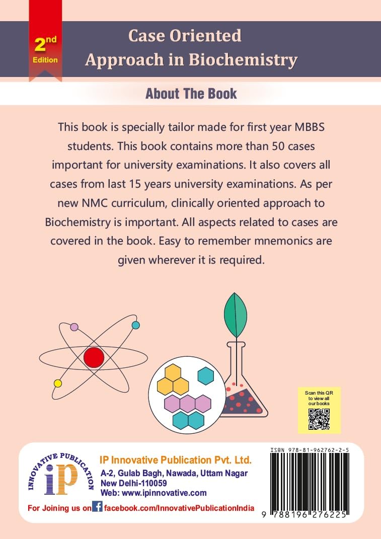 Case Oriented Approach in Biochemistry- 2nd Edition - Retail Maharaj