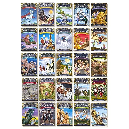 Magic Tree House Merlin Missions Books 1-25 Boxed Set - Retail Maharaj