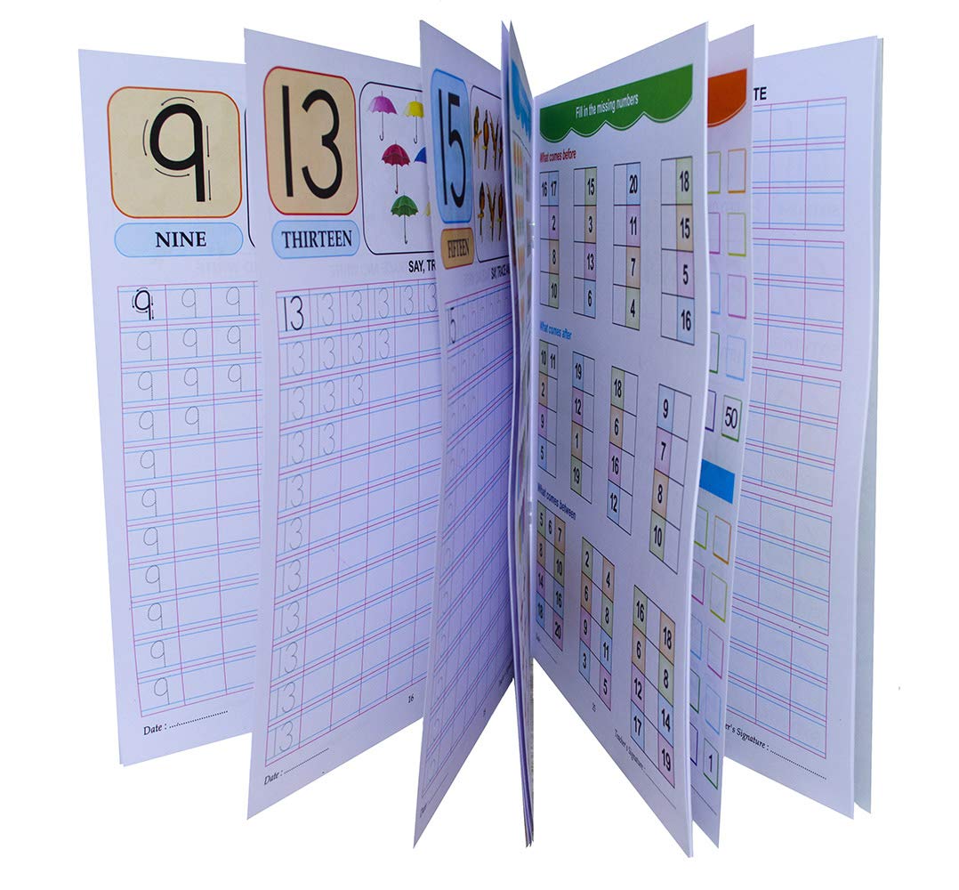 Number Writing Book (1 to 100) - Retail Maharaj