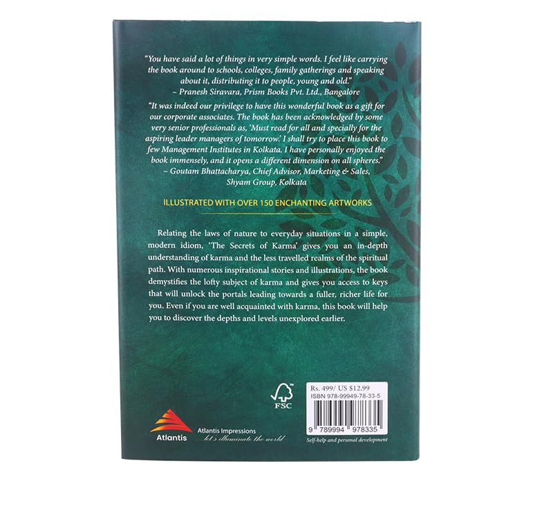The Secrets of Karma Deluxe Hardbound Edition - Retail Maharaj