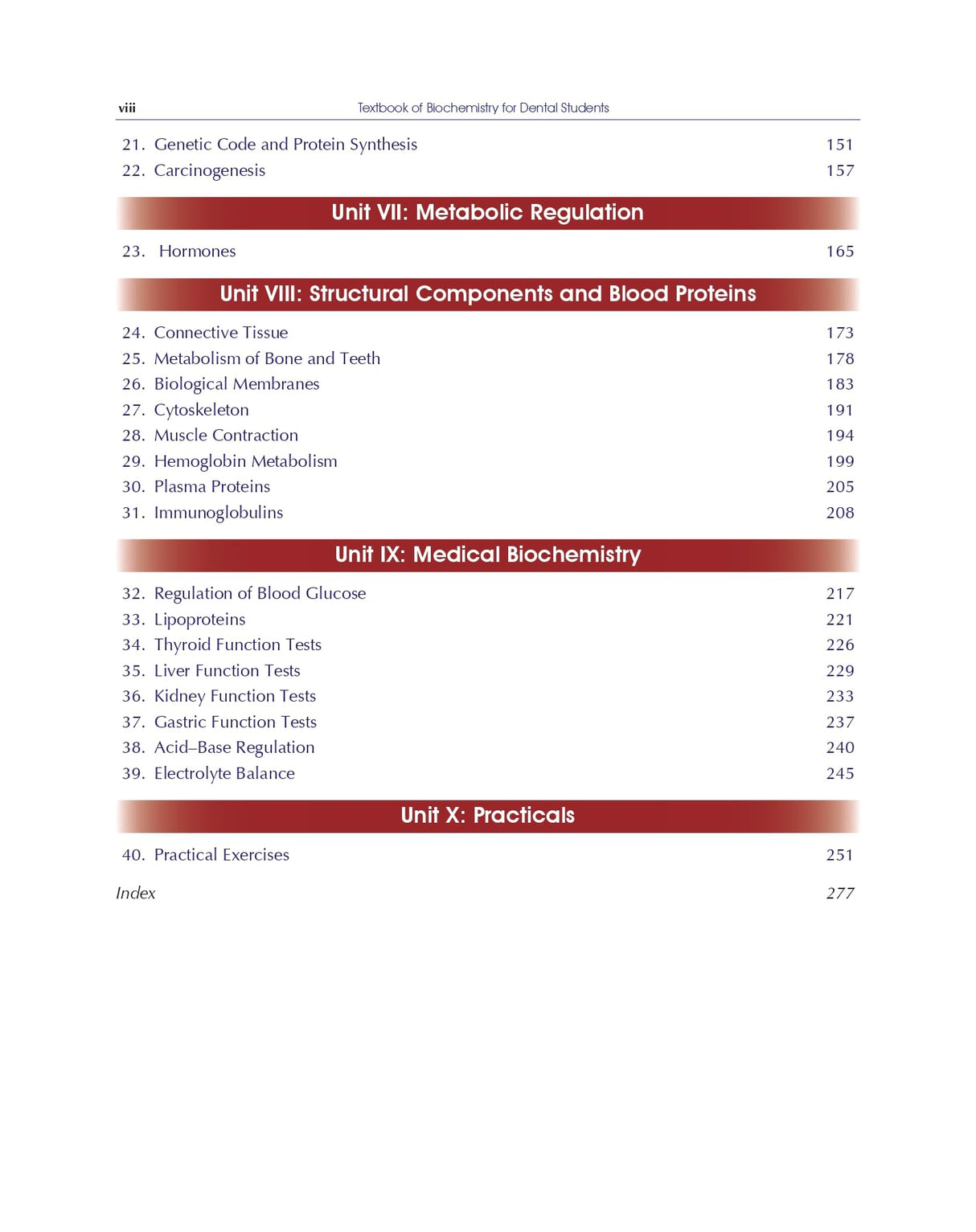 Textbook of Biochemistry for Dental Students including Practical Exercises 6/e - Retail Maharaj