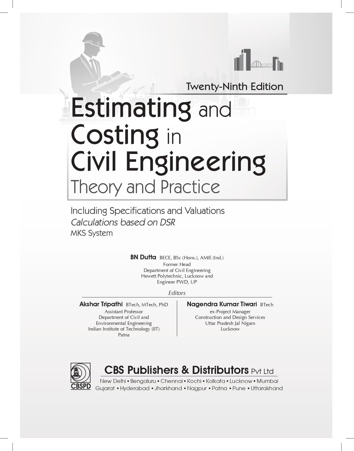 Estimating and Costing in Civil Engineering, 29/e | Theory and Practice (PB 2026) - Retail Maharaj