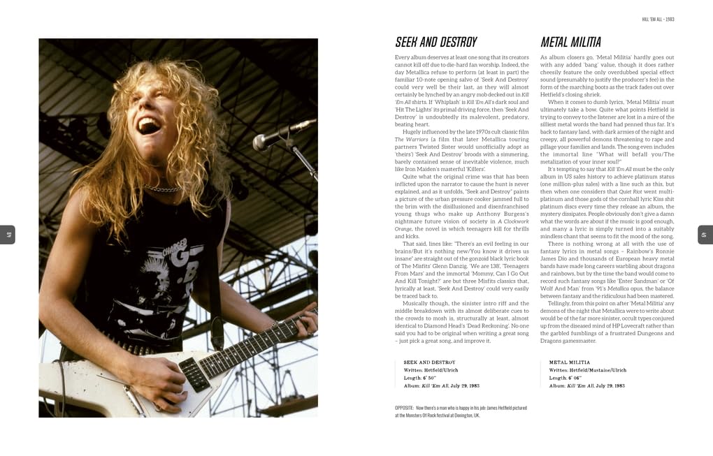 Metallica: The Stories Behind the Songs - Retail Maharaj