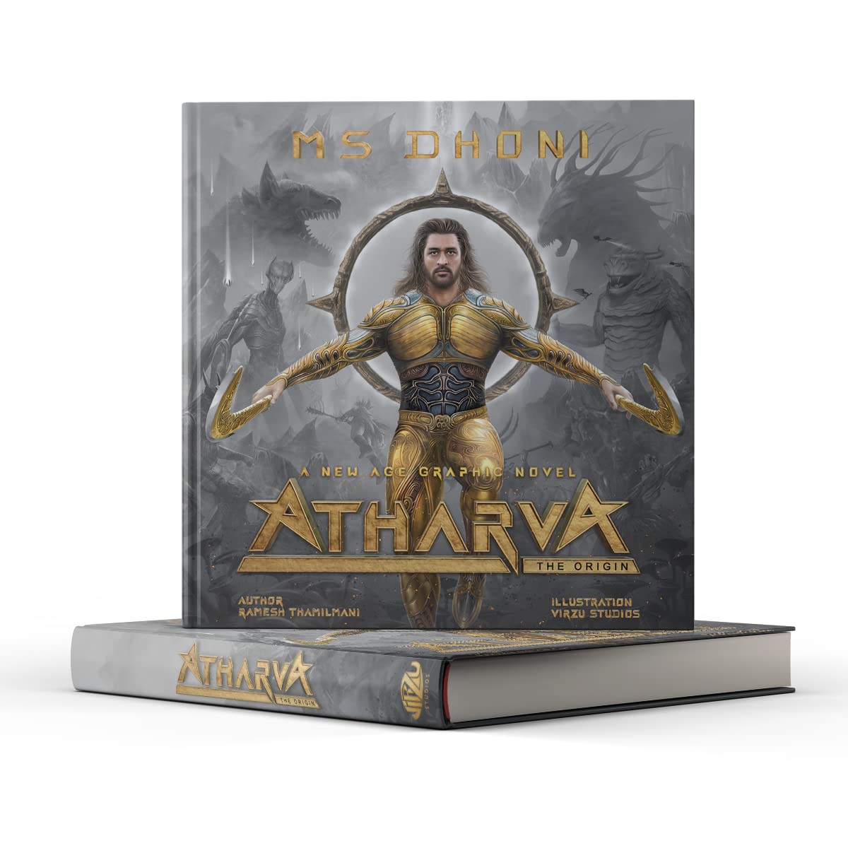 Atharva - The Origin (A New Age Graphic Novel) featuring MS Dhoni - Retail Maharaj