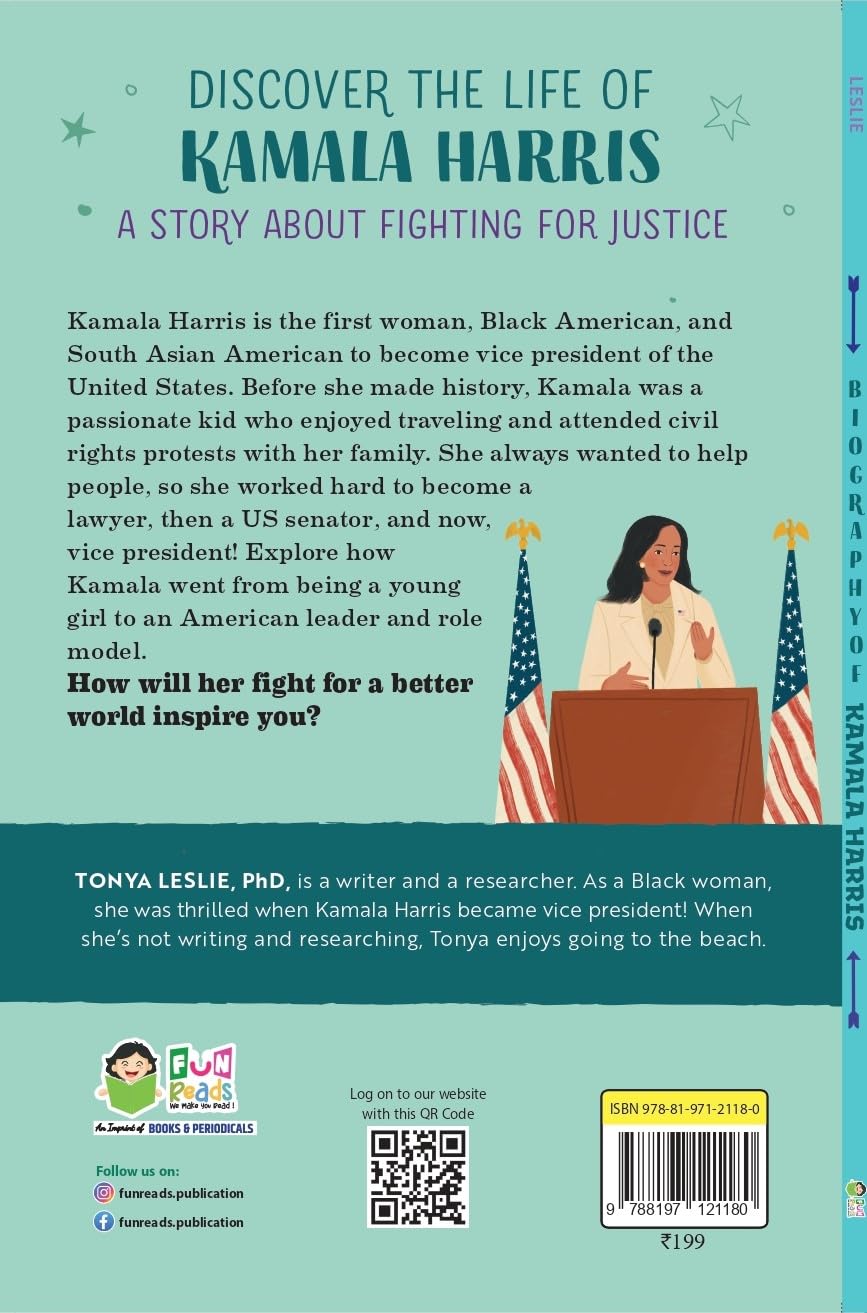 FUN READS : WOMEN WHO CHANGED THE WORLD (MALALA YOUSAFZAI, ANNE FRANK, PRINCESS DIANA, KAMALA HARRIS) - Retail Maharaj