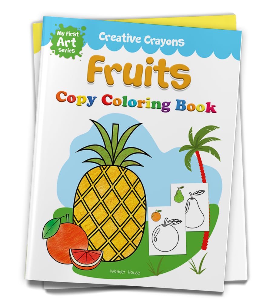 Colouring Book of Fruits: Creative Crayons Series - Crayon Copy Colour Books - Retail Maharaj