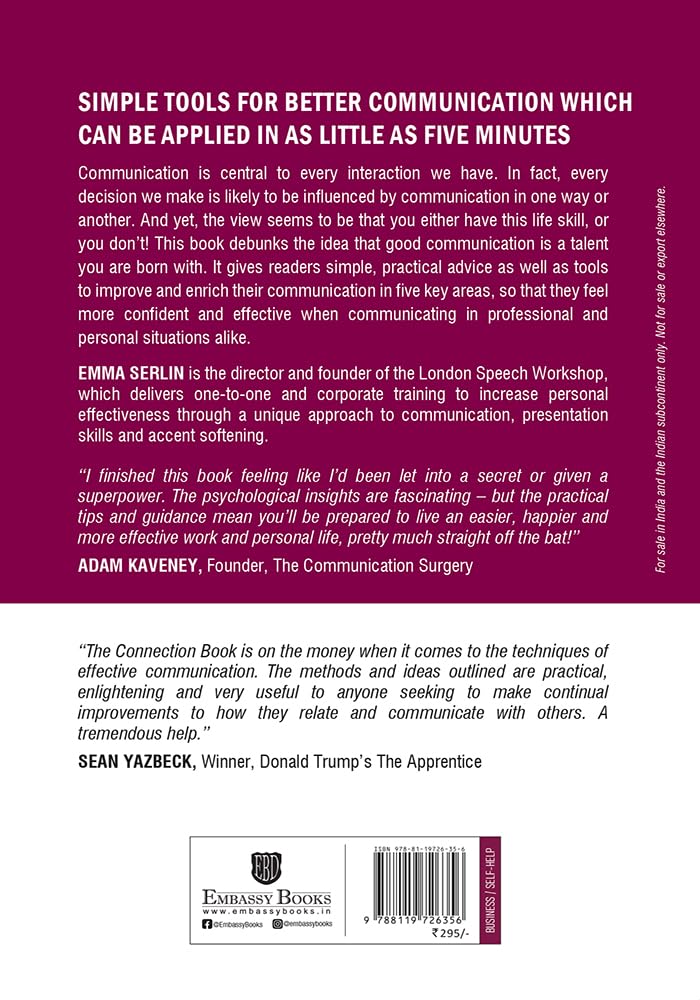 The Connection Book: 50 Ways to Communicate More Effectively - Retail Maharaj