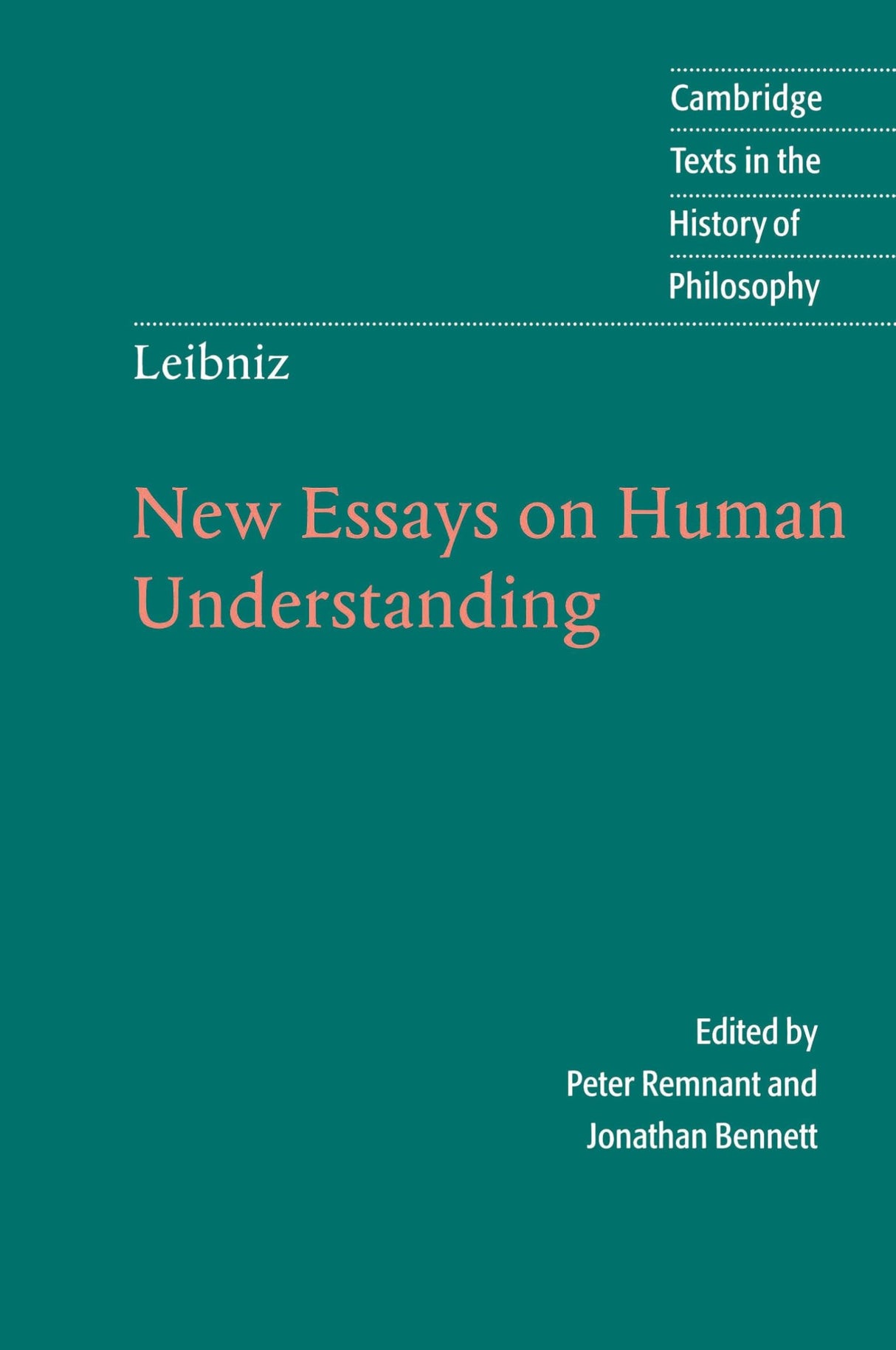 Leibniz: New Essays on Human Understanding - Retail Maharaj