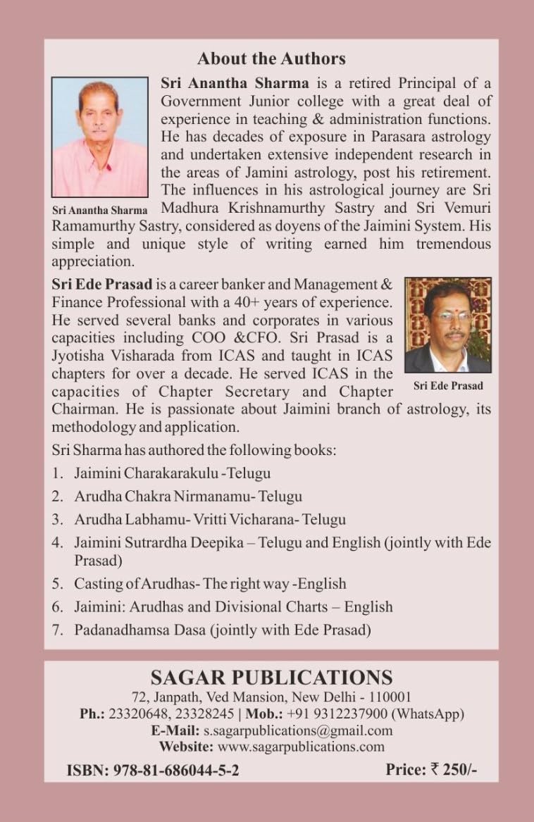 Jaimini Rajayogas | by Anantha Sharma & Ede Prasad