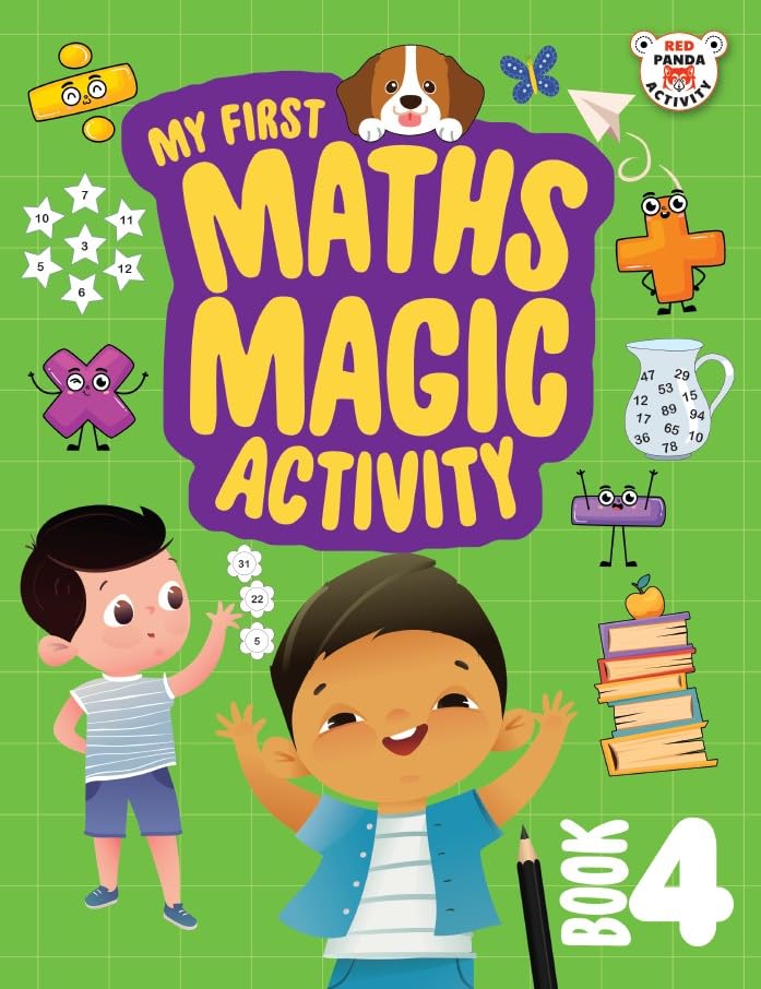My First Maths Magic Activity Book 4 - Retail Maharaj