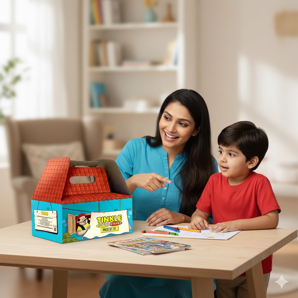Tinkle Double Digest Pack Of 24 - Retail Maharaj