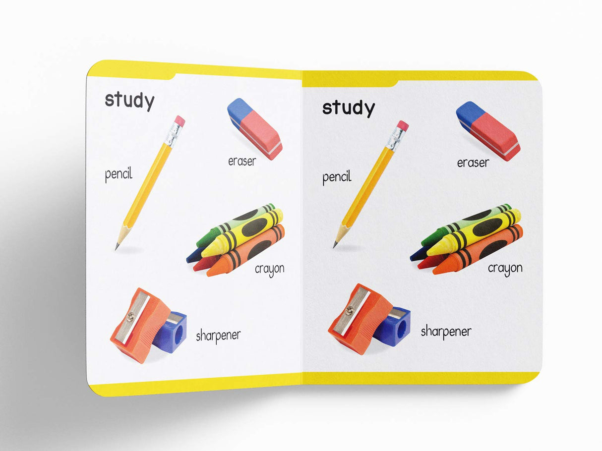 Early Learning Padded Book of Things at Home: Board Book for Kids | Learn About Everyday Household Objects with Bright, Real-Life Pictures | Durable Padded Board Book for Babies, Toddlers & Preschoolers | Ages 0–5 Years - Retail Maharaj