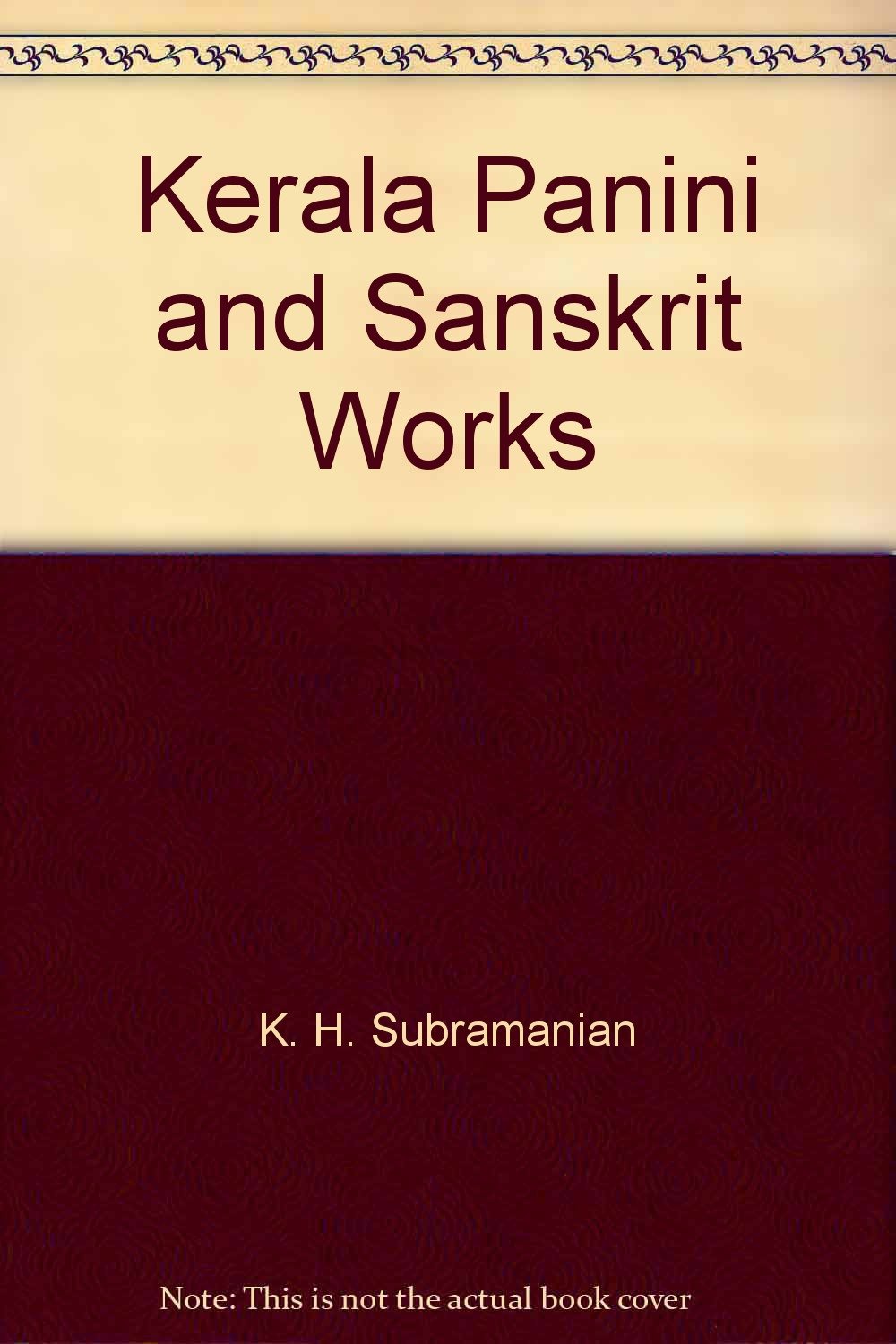Kerala Panini and Sanskrit Works - Retail Maharaj