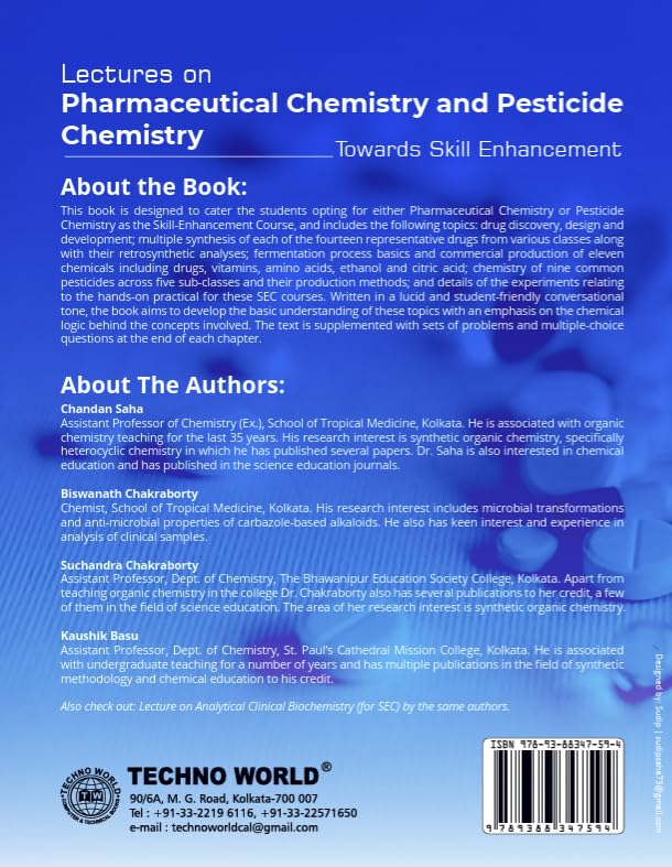 Lectures on Pharmaceutical Chemistry and Pesticide Chemistry (English Version)