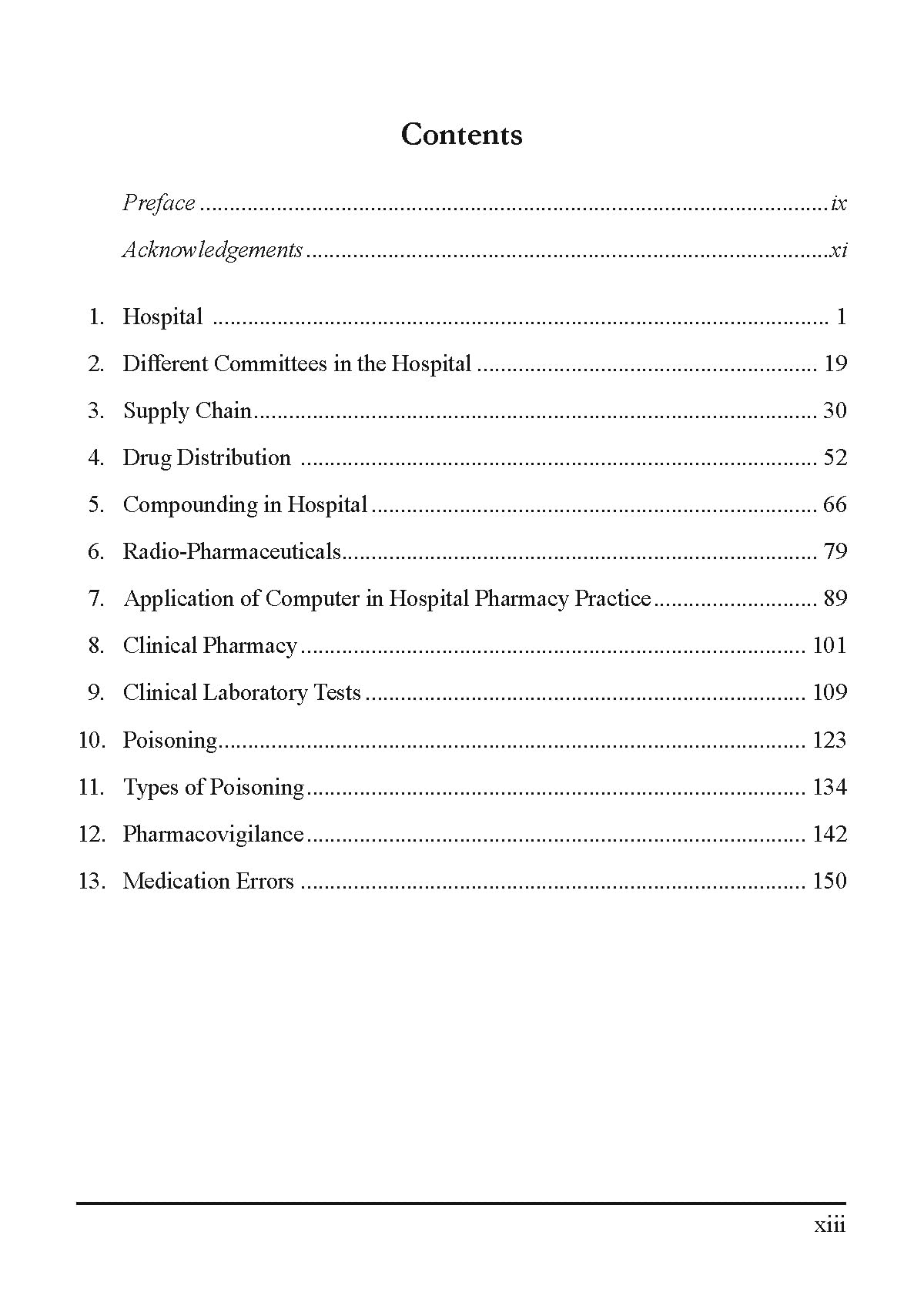 Textbook of Hospital and Clinical Pharmacy for the Students of D.Pharm 2nd Year - Retail Maharaj