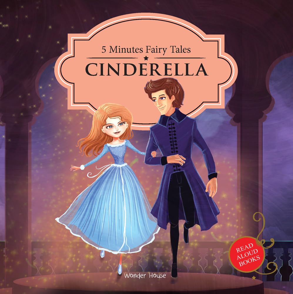 5 Minutes Fairy Tales Cinderella: Abridged Fairy Tales For Children - Retail Maharaj