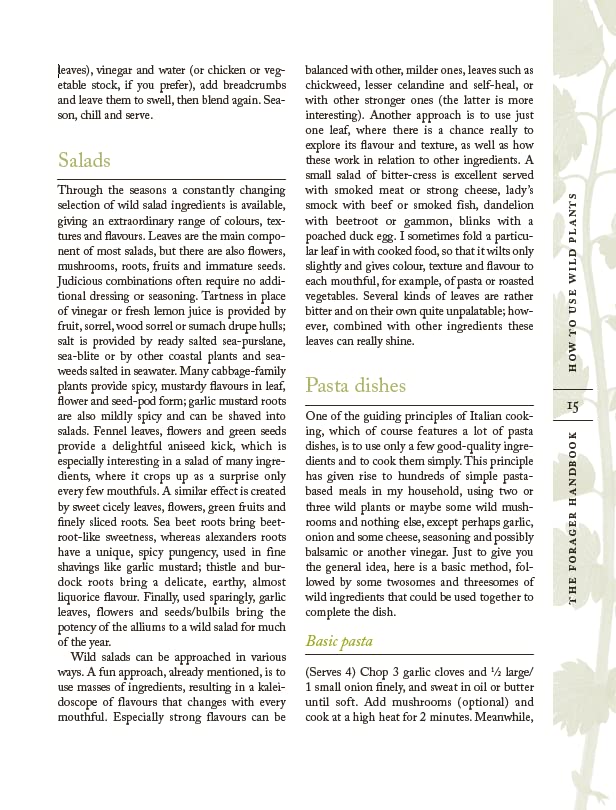 The Forager Handbook: A Guide to the Edible Plants of Britain - Retail Maharaj