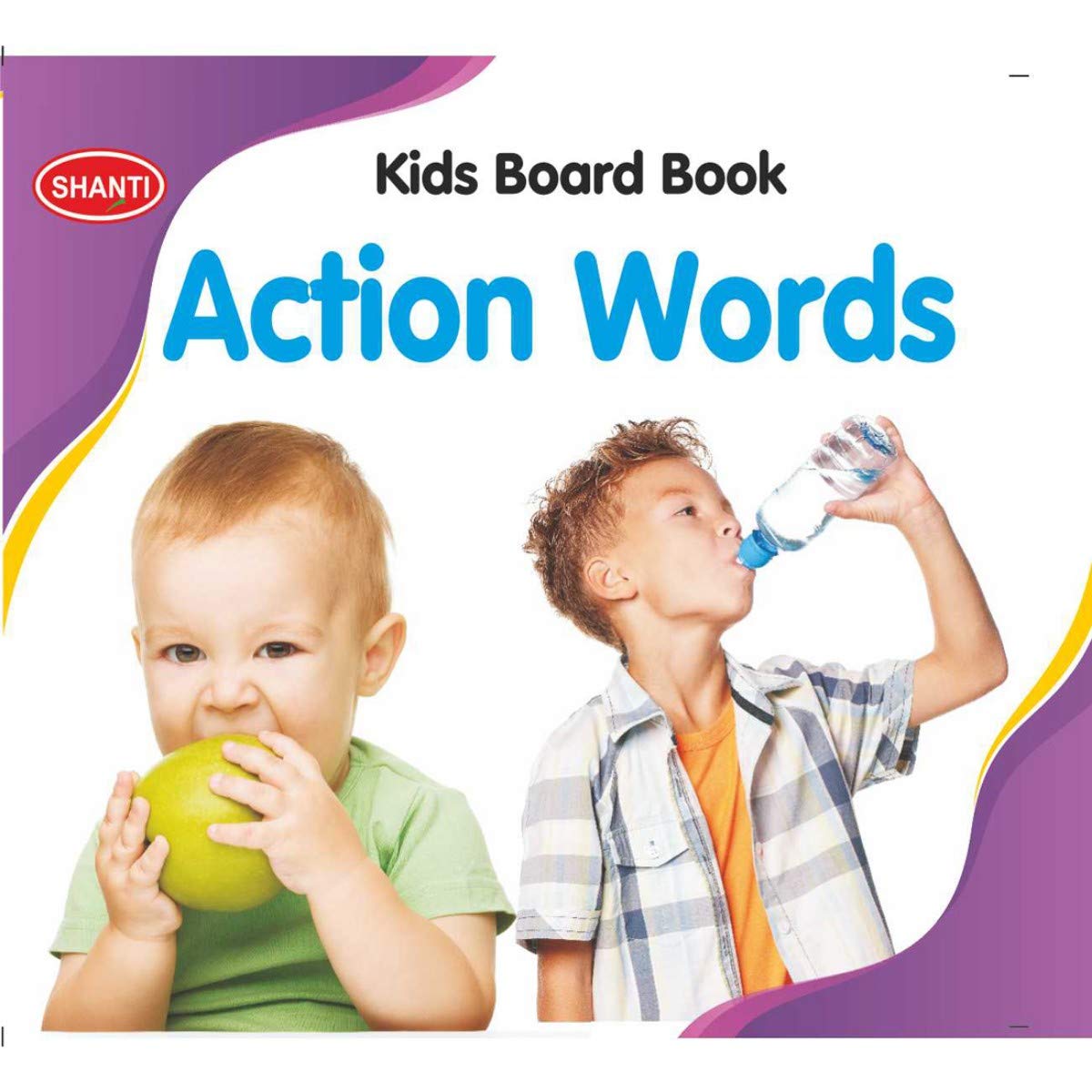 Shanti Publications Kids Board Books - ACTION WORDS - Retail Maharaj