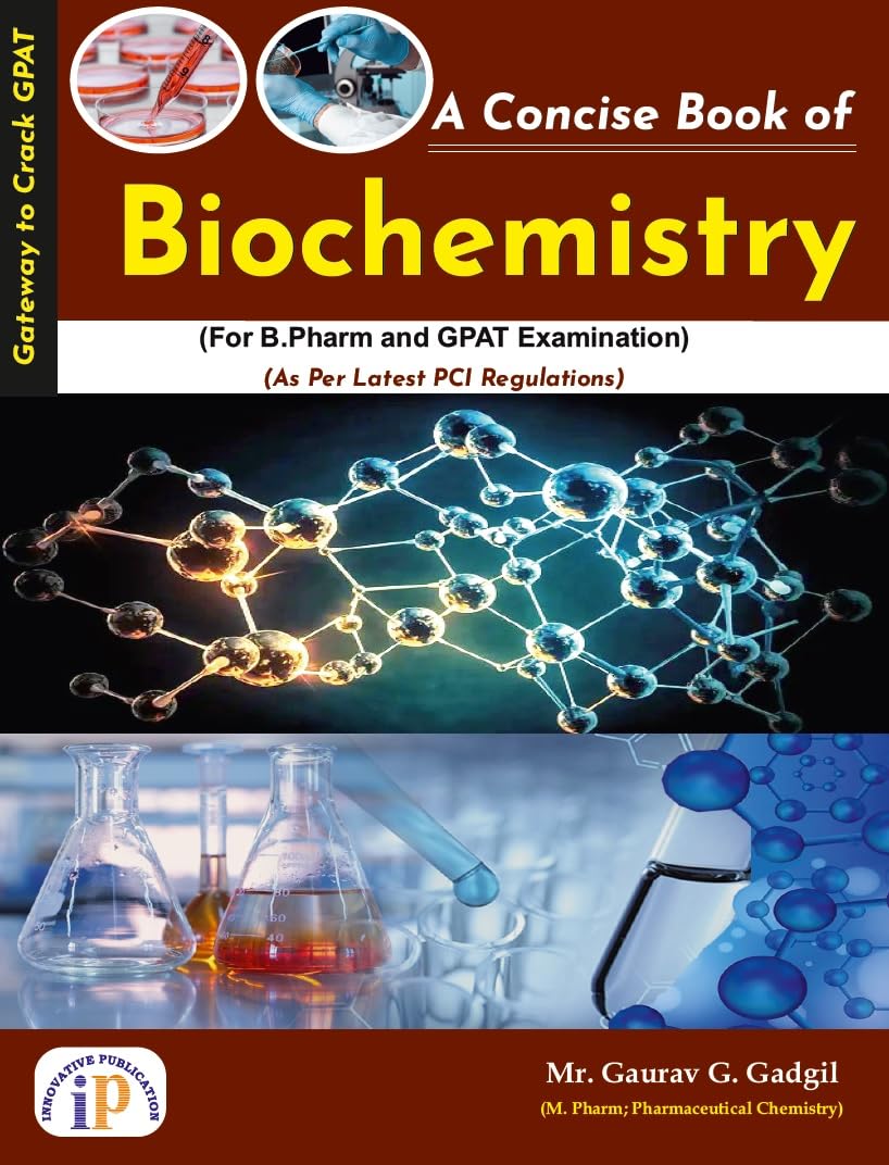 A Concise Book of Biochemistry (For B.Pharm and GPAT Examination) - Retail Maharaj