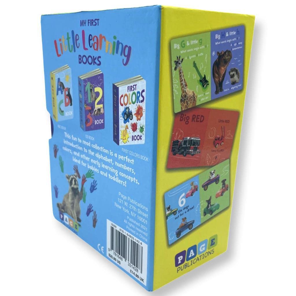 My First Little Learning Books (Pack of 3 BB) - Retail Maharaj