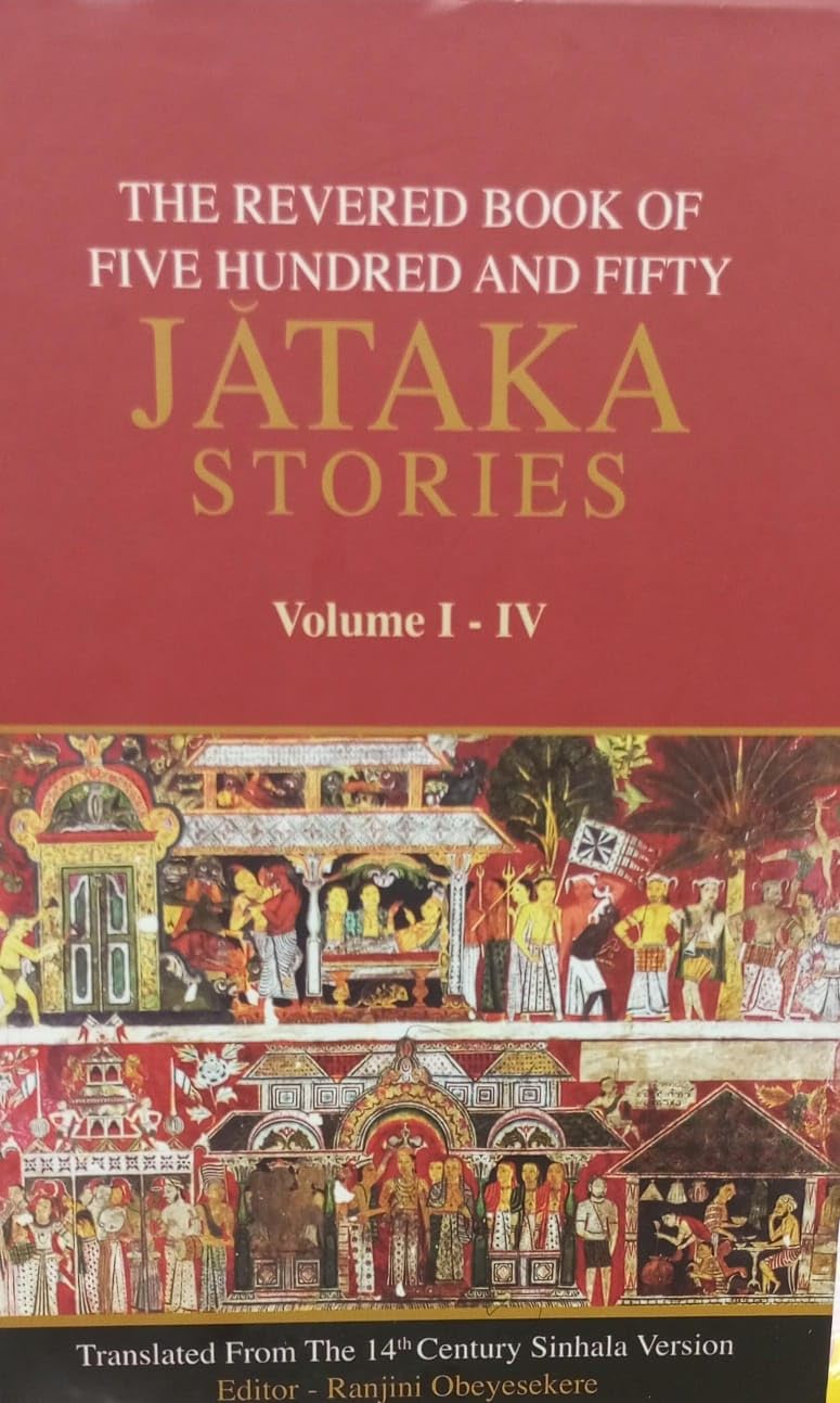 THE REVERED BOOK OF FIVE HUNDRED AND FIFTY JATAKA STORIES VOLUME I - IV BOX SET - Retail Maharaj