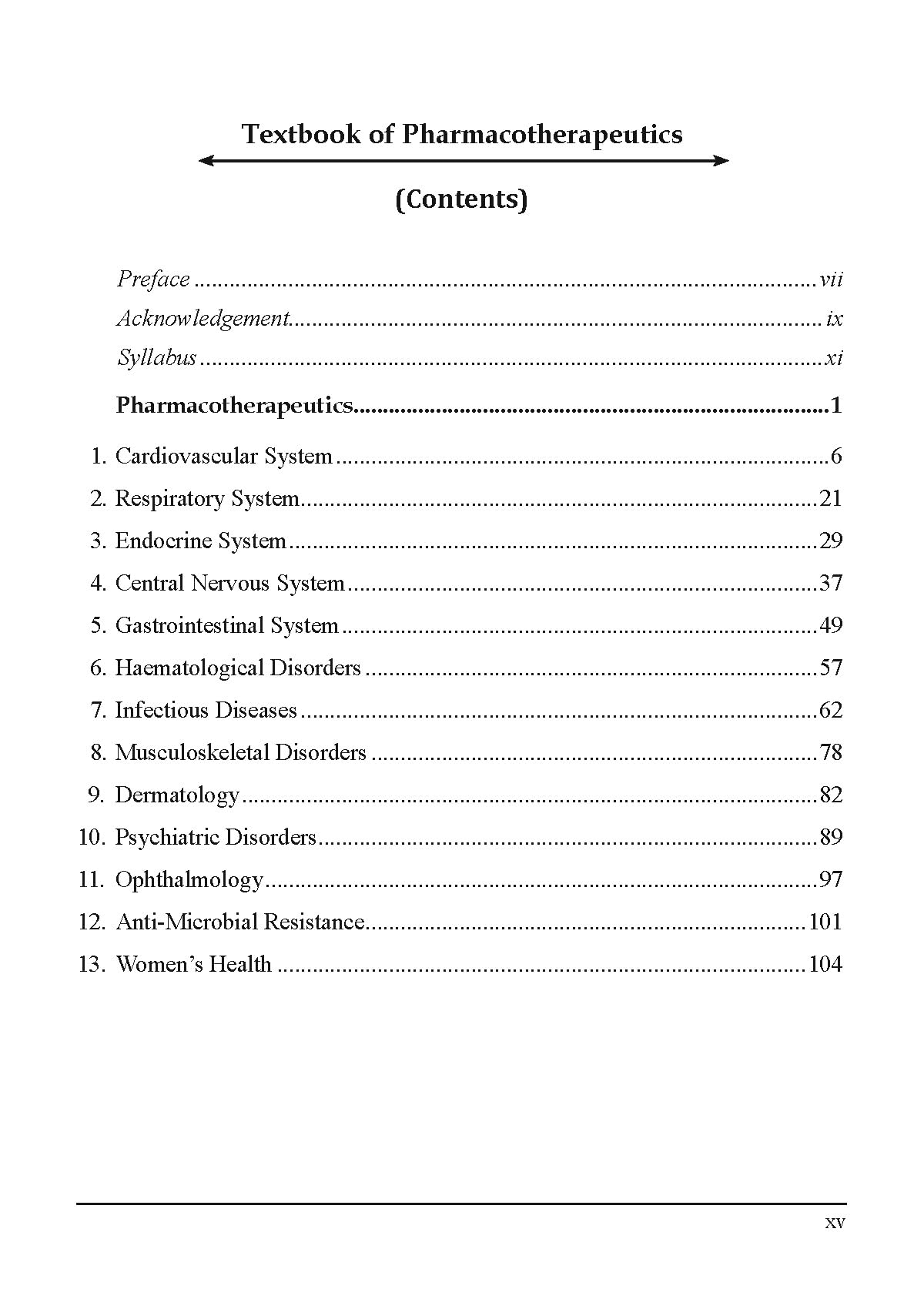 Textbook of Pharmacotherapeutics For Diploma in Pharmacy Students 2nd Year - Retail Maharaj