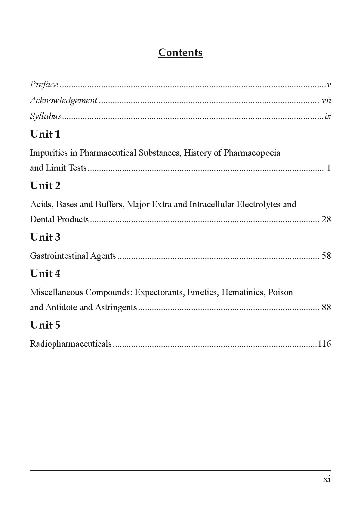 Pharmaceutical Inorganic Chemistry (For the Students of B.Pharm 1st Year 1st Semester) - Retail Maharaj