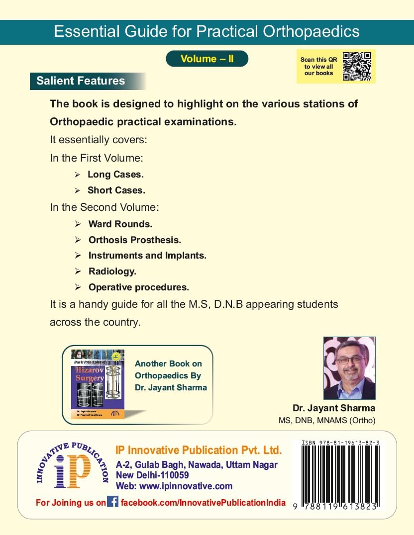 Essential Guide for Practical Orthopaedics - Vol II (Third Edition) - Retail Maharaj