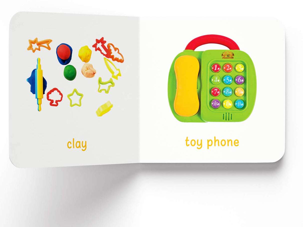 My First Book of Toys | First Toy Board Book for Babies, Toddlers & Preschoolers | Learn About Common Toys with Bright, Colorful Pictures | Early Learning Book for Kids Ages 0-3 Years - Retail Maharaj