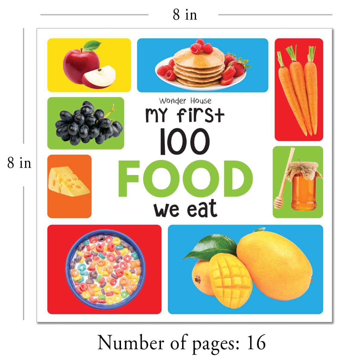 My First 100 Food We Eat: Early Learning Books for Children - Retail Maharaj