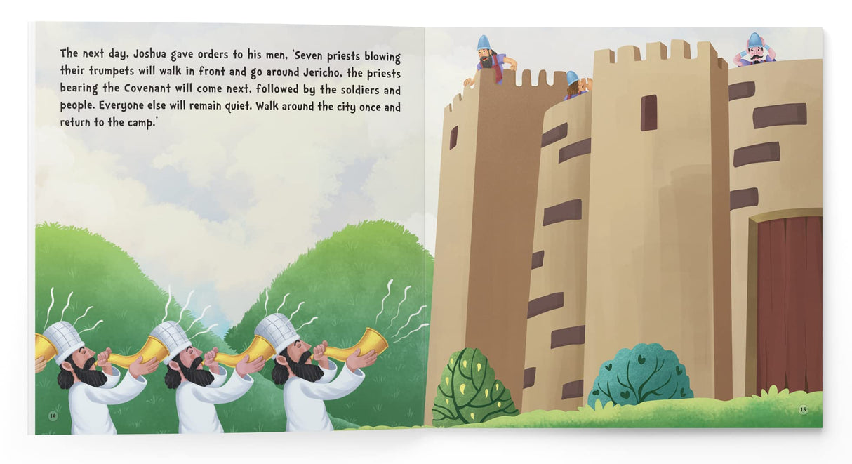 My First Illustrated Bible Story: The Fall of Jericho - Retail Maharaj