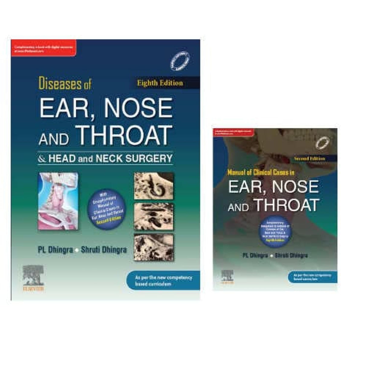 Diseases of Ear, Nose & Throat and Head & Neck Surgery, 8e & Manual of Clinical Cases in Ear, Nose and Throat, 2e - Retail Maharaj